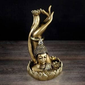 Buddha Hand Incense Holder 6x5x9