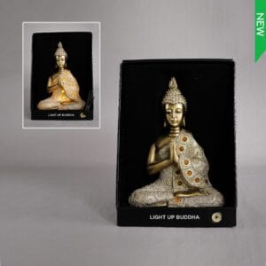 Buddha Statue with Light 8x4x11