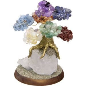 Chakra Semi-Precious Stone Bonsai 4"x2.75"