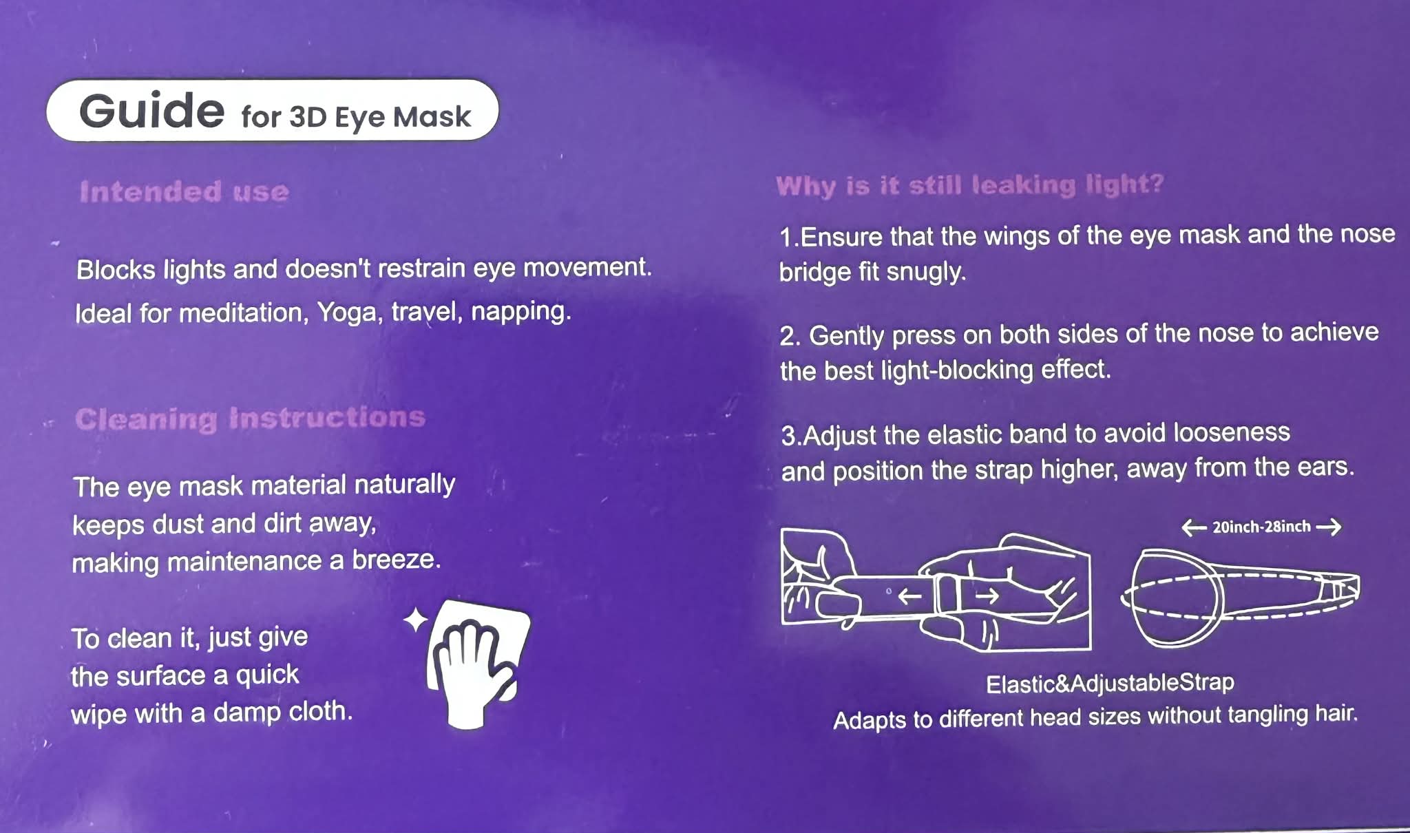 Serenity 3D Eye Mask - Image 3
